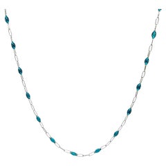 Enamel Chain Necklaces