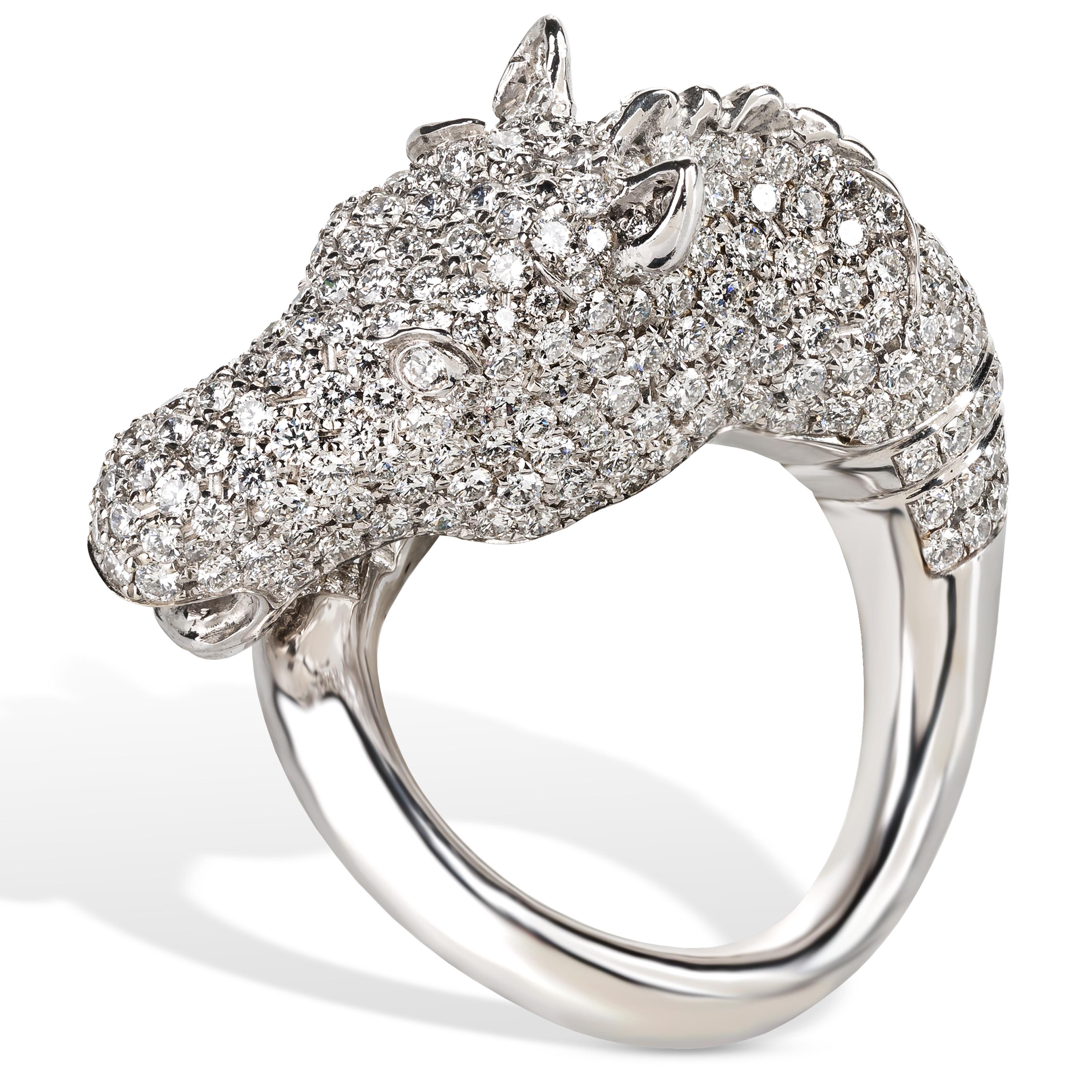 horse wedding rings