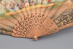 Hand Fan, Wood, Etc., 19th Century