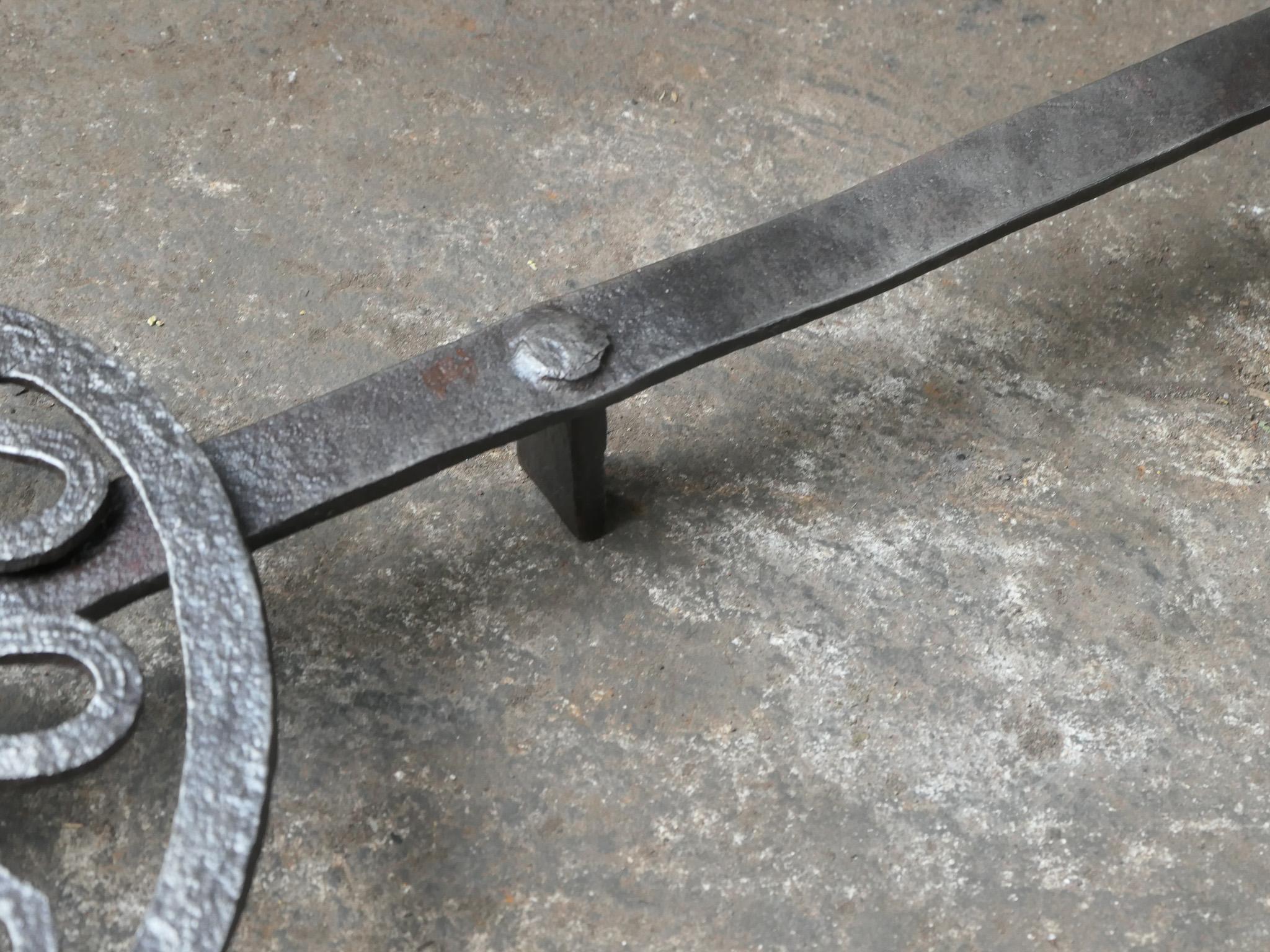 Hand Forged 17th - 18th Century French Rotating Gridiron For Sale 1