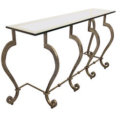 Hand Forged California Craftsman Iron Console