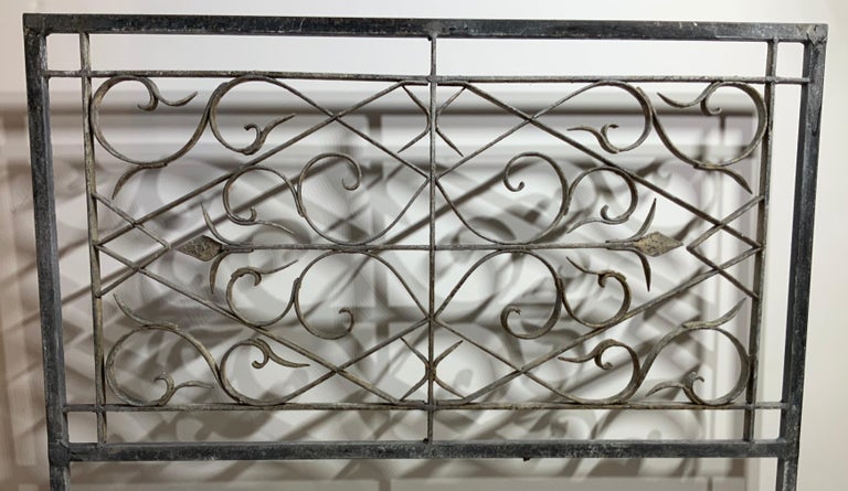 Hand Forged Iron Fireplace Screen For Sale At 1stdibs