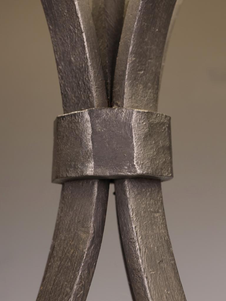 Ensemble de compagnons de feu en fer forgé à la main  Arts & Crafts / Début du 20e siècle en vente 4