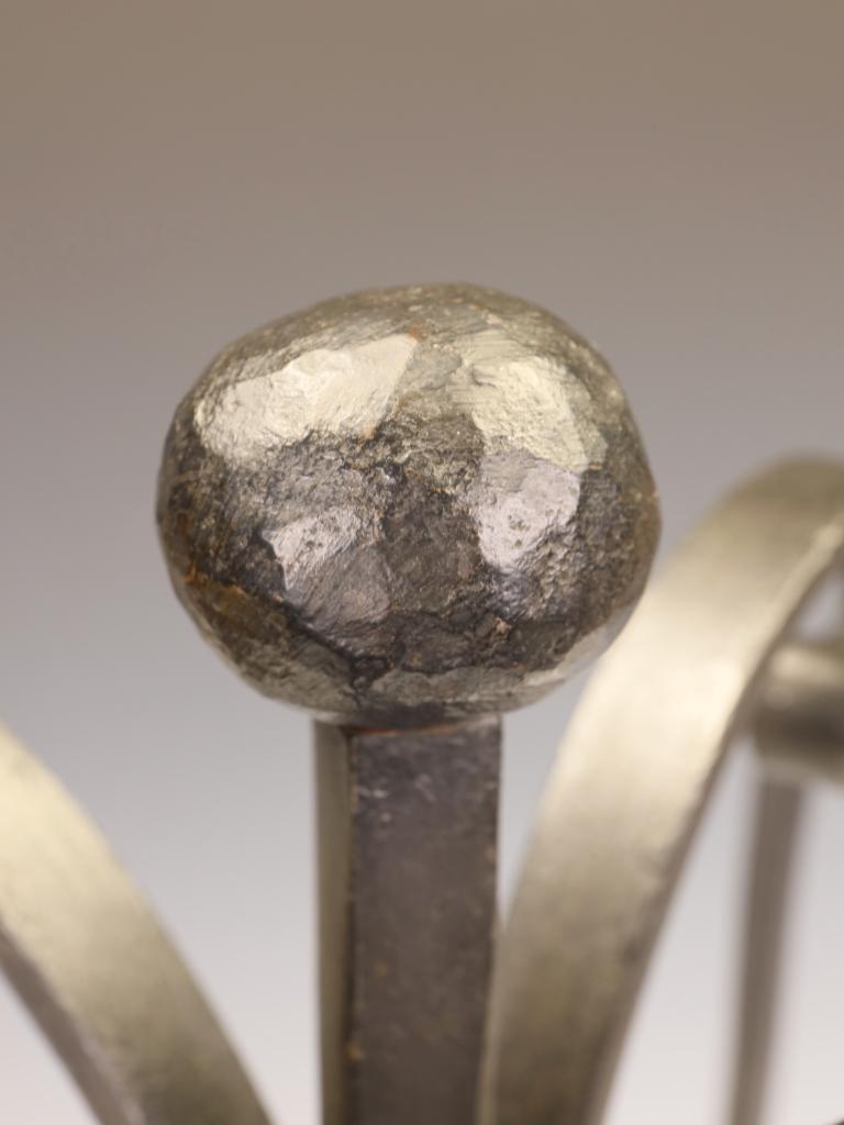 Fer forgé Ensemble de compagnons de feu en fer forgé à la main  Arts & Crafts / Début du 20e siècle en vente