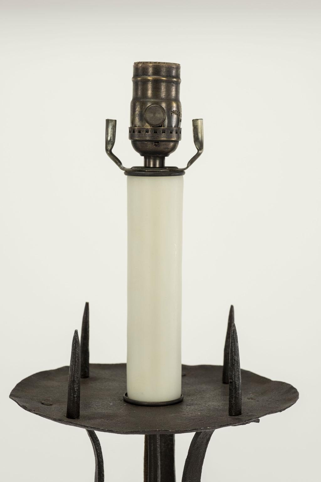lampadaire fer forge