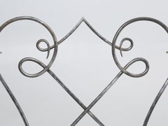 Hand Forged Steel Fireplace Screen Hand-Made in Chicago Special Order Available