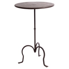 Hand Forged Wrought Iron Wine Table