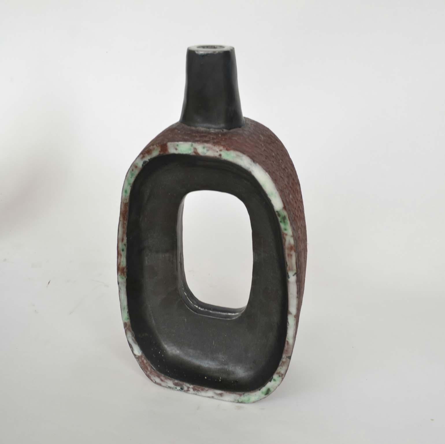 Ceramica Vasi in ceramica dello Studio Sculptyral Pottery di Krystyna Czelny, anni '60 in vendita