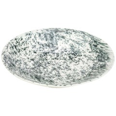 Hand Glazed Earthenware Large Serving Bowl with Unique Contemporary Design