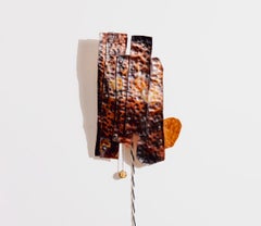 Lámpara de Parche de Cobre Martillado a Mano by Luke Malaney