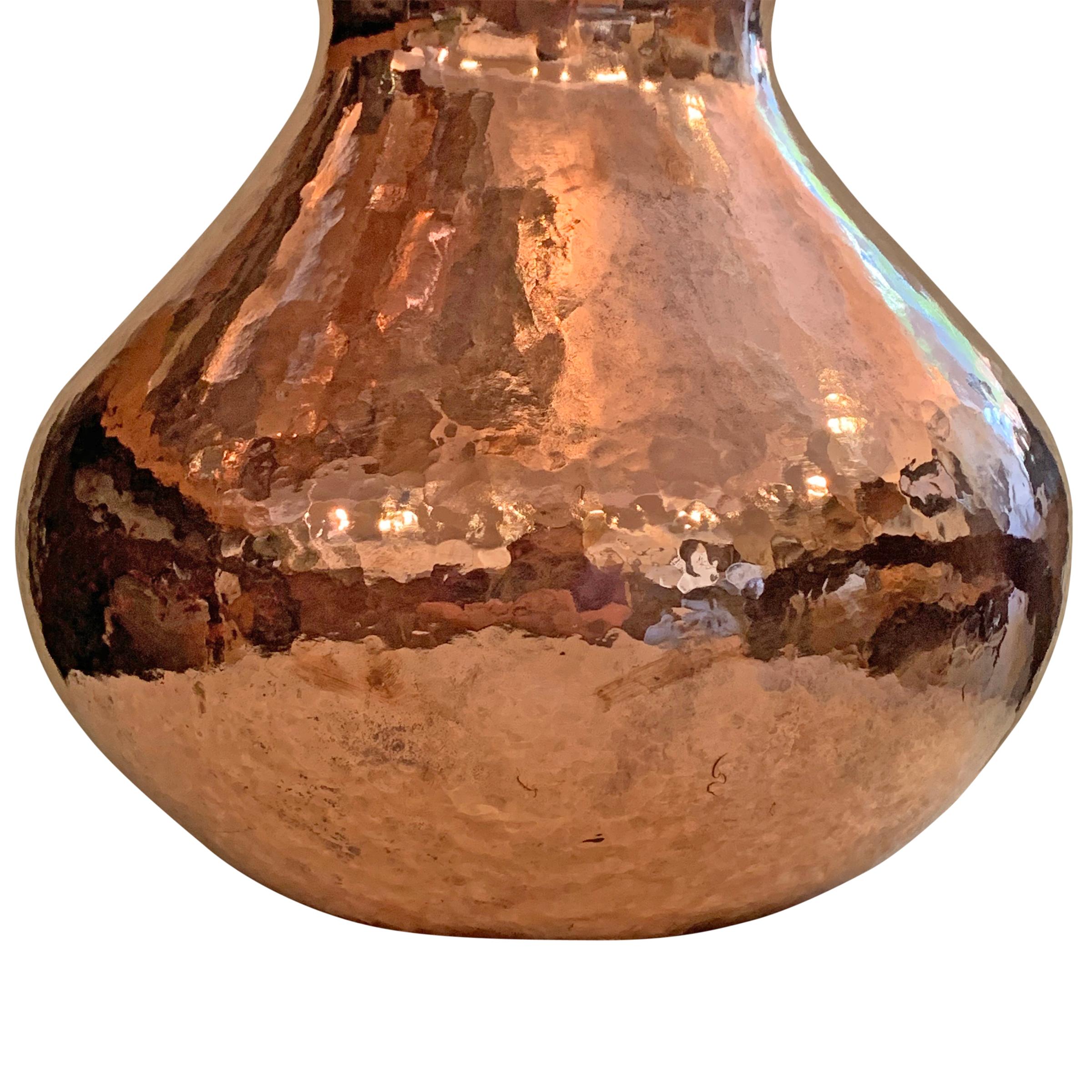 antique copper vase