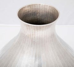 Hand-Hammered Jungin 'Pure Silver' Vase