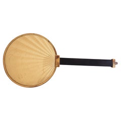 Hand held mirror - Sweden - Swedish Grace - 1920-1930s Brass & Glass