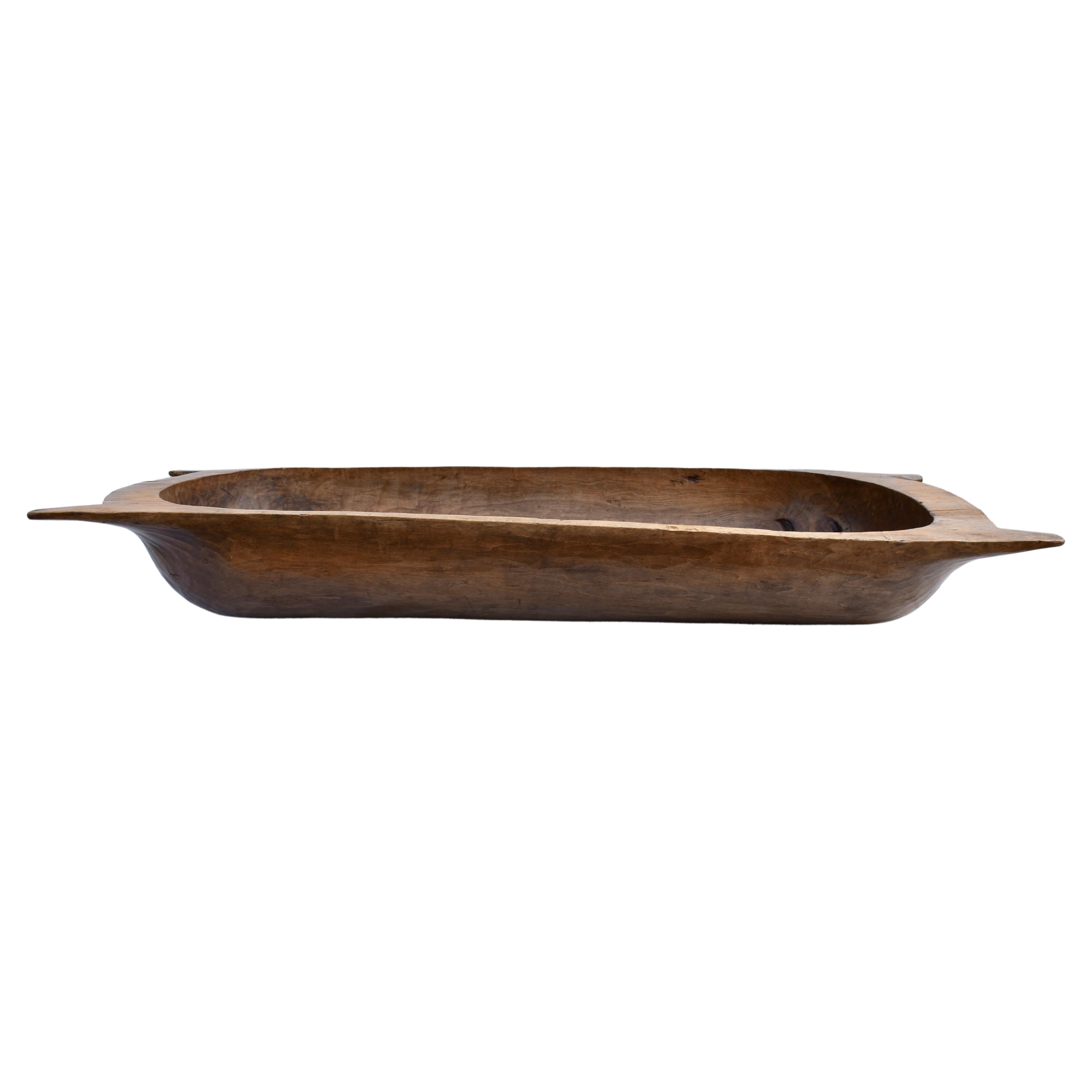 Oversize Vintage Dough or Pancheon Bowl For Sale at 1stDibs