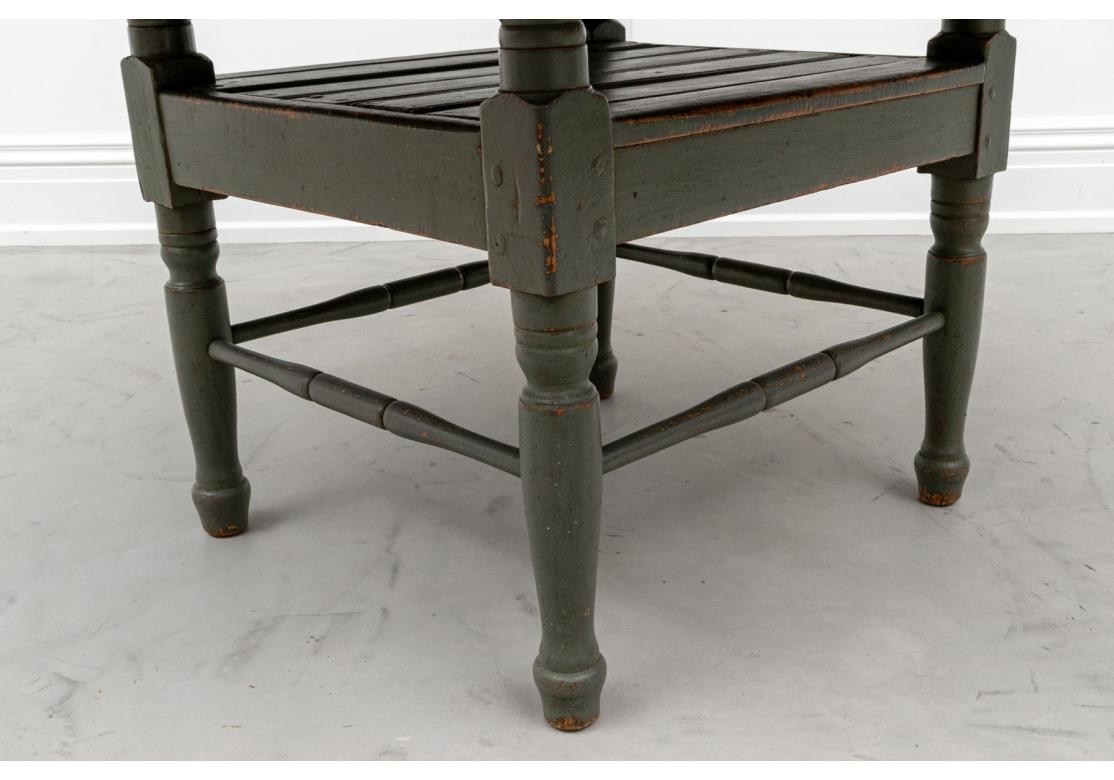 20th Century Hand Hewn Round Table With Parts Of 18th/19th Construction For Sale