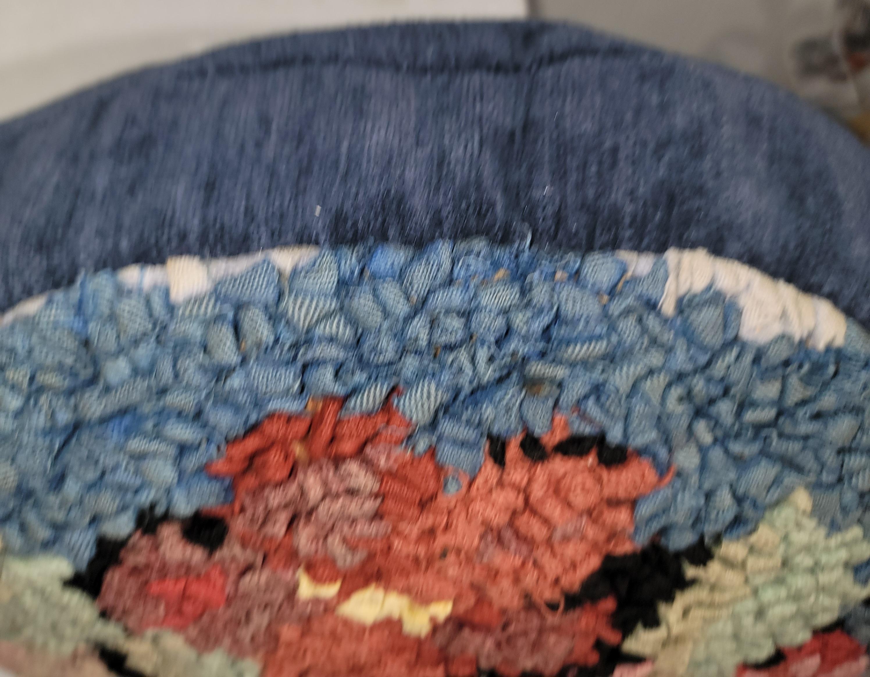 Coussins ou oreillers de siège ronds crochetés à la main -3 en vente 1