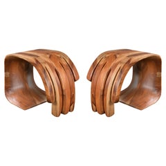Hand in Hand - Wood Stools Set