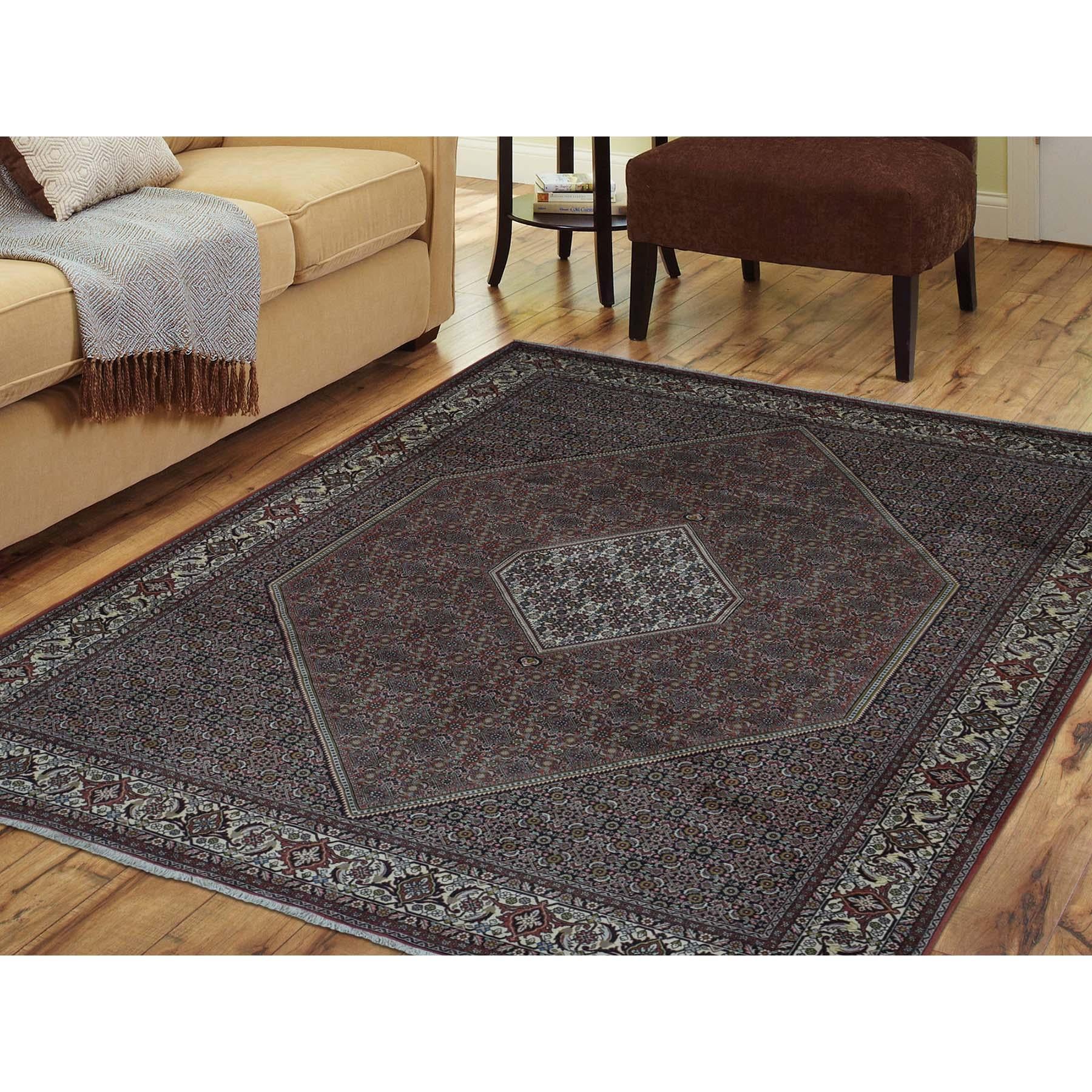 This fabulous hand knotted carpet has been created and designed for extra strength and durability. This rug has been handcrafted for weeks in the traditional method that is used to make rugs. This is truly a one-of-kind piece. 

Exact rug size in