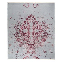 Serapi Rug Gallery’s Hand Knotted Sahand Wool Silk Area Rug 8x10