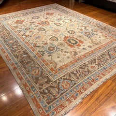 Tapis en laine noué à la main de 7'9" x 9'9", proposé par Serapi Rug Gallery