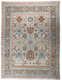 Tapis en laine noué à la main de 7'9" x 9'9", proposé par Serapi Rug Gallery