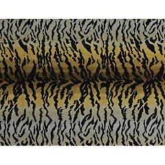 Luxury Modern Hand-Knotted Adaptations Panthera Tiger 12x16 Rug