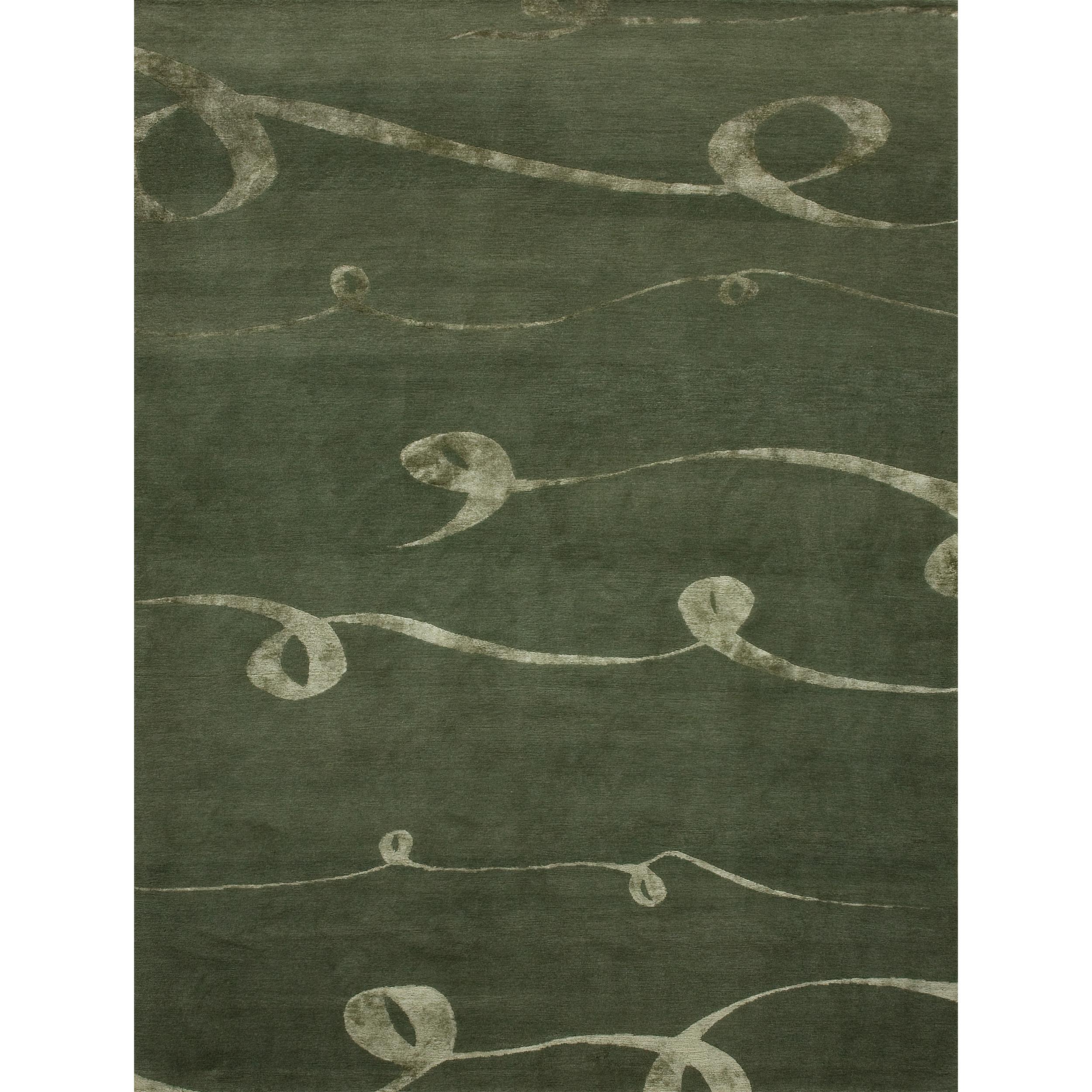 Every inch of this rug is a labor of love, meticulously hand-knotted by skilled artisans in Nepal. The design reflects a modern, abstract motif, which gracefully merges with timeless aesthetics. It blends traditional craftsmanship with contemporary