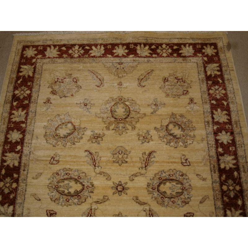 Asian Hand Knotted Afghan Chobi 'Ziegler' Design Rug For Sale