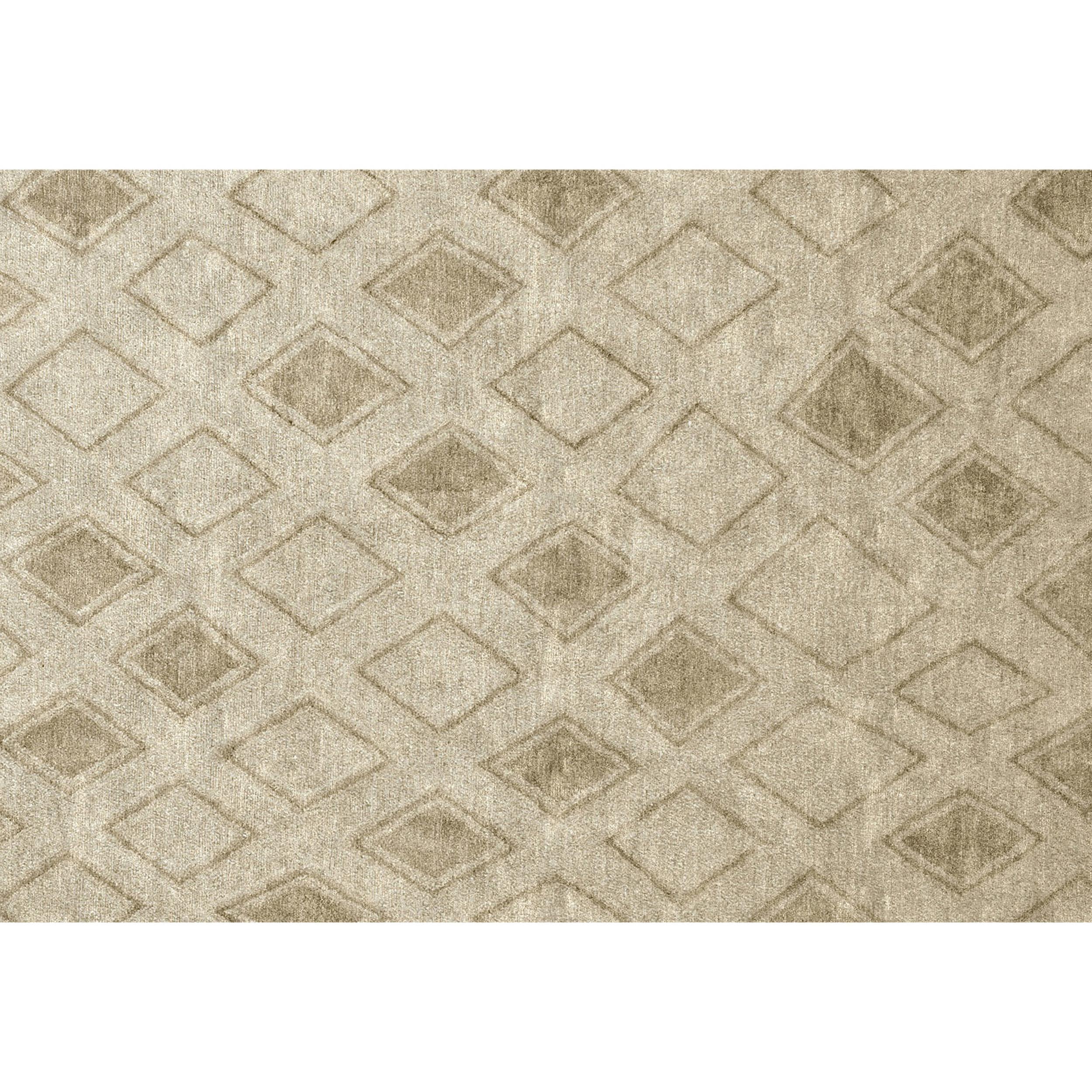 Contemporary Luxury Modern Hand-Knotted African Baga 10x14 Rug For Sale