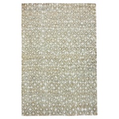 Luxury Modern Hand-Knotted African Jukun 12x16 Rug