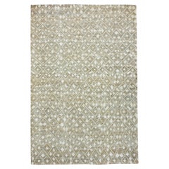 Luxury Modern Hand-Knotted African Jukun 12x16 Rug