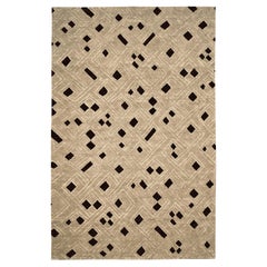 Tapis Kota africain de luxe et moderne noué à la main 12x16