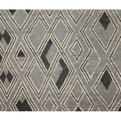 Luxury Modern Hand-Knotted African Montol 12x16 Rug