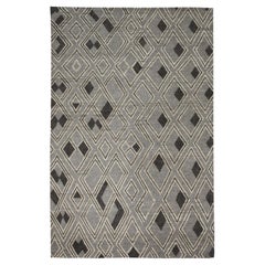 Luxury Modern Hand-Knotted African Montol 12x16 Rug