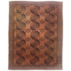 Hand Knotted All-Over Afghan Ersari Rug