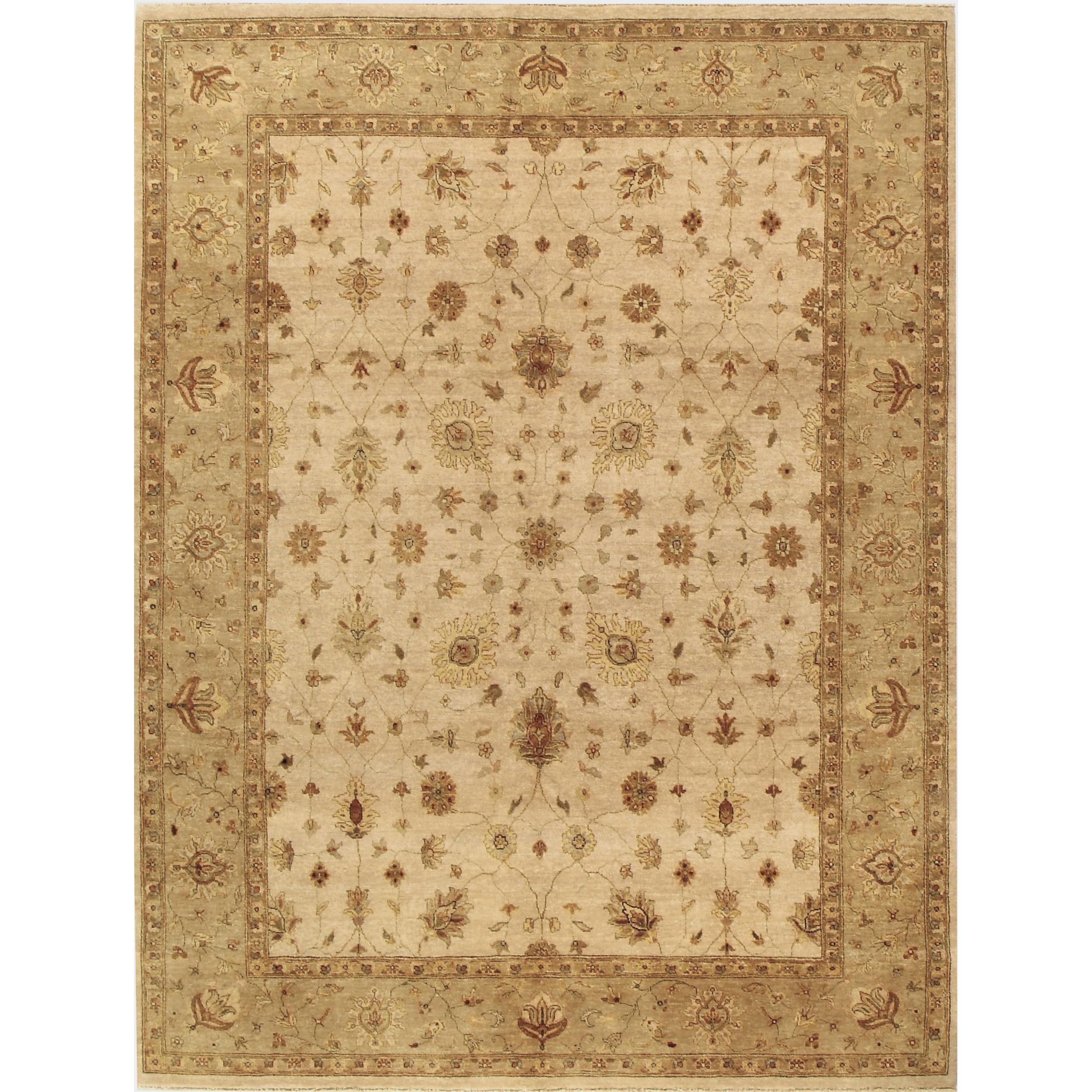 Le tapis est méticuleusement fabriqué à l'aide des techniques de tissage traditionnelles les plus complexes, guidées par l'expertise d'artisans qualifiés. Chaque tapis est un travail d'amour, les tisseurs à la main consacrant d'innombrables heures,