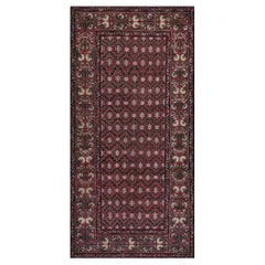 Handgeknüpfter antiker indischer Agra-Teppich von circa 1900