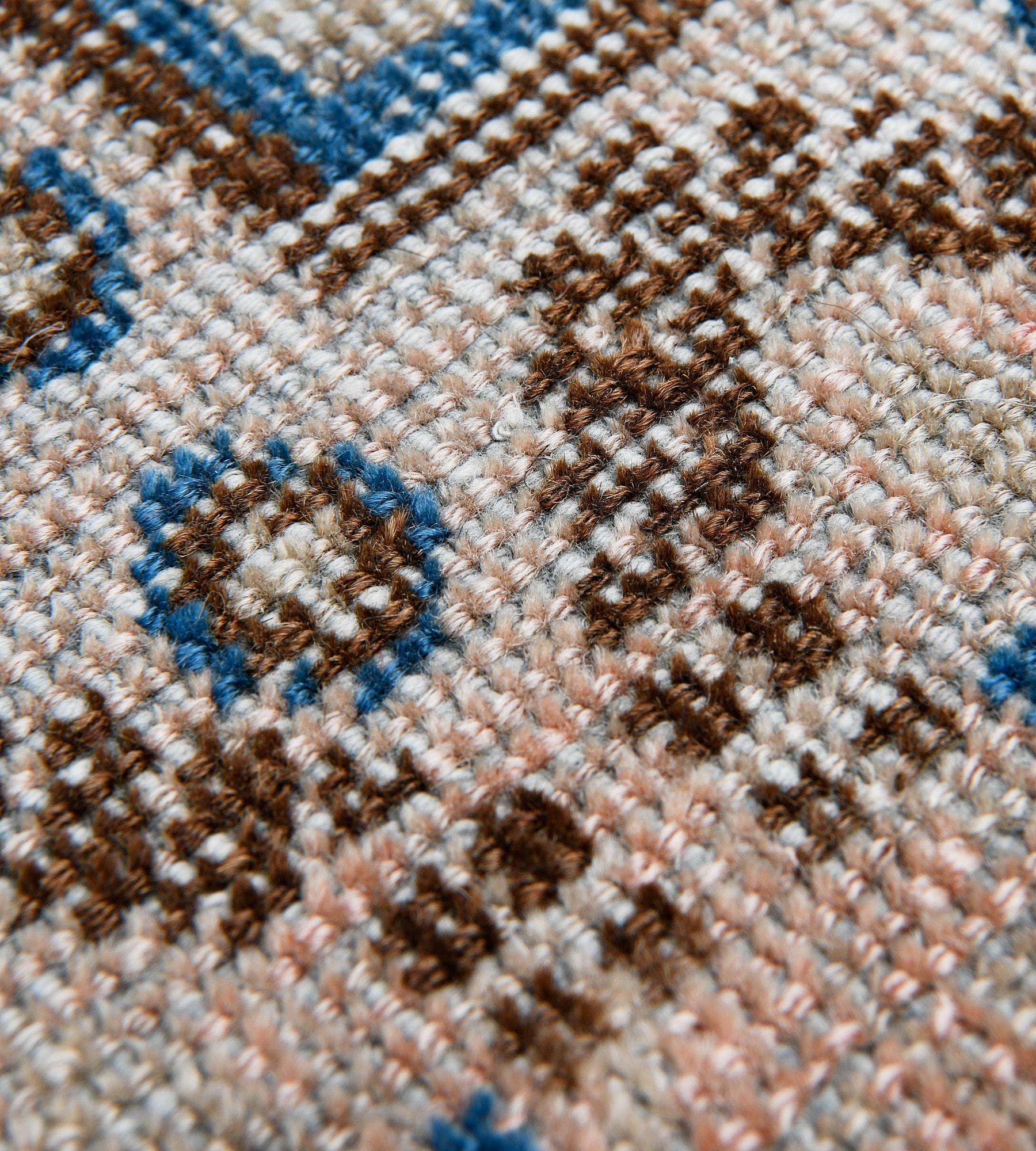 20th Century Hand-Knotted Antique Circa-1900 Indigo-Blue Wool Khotan Rug For Sale