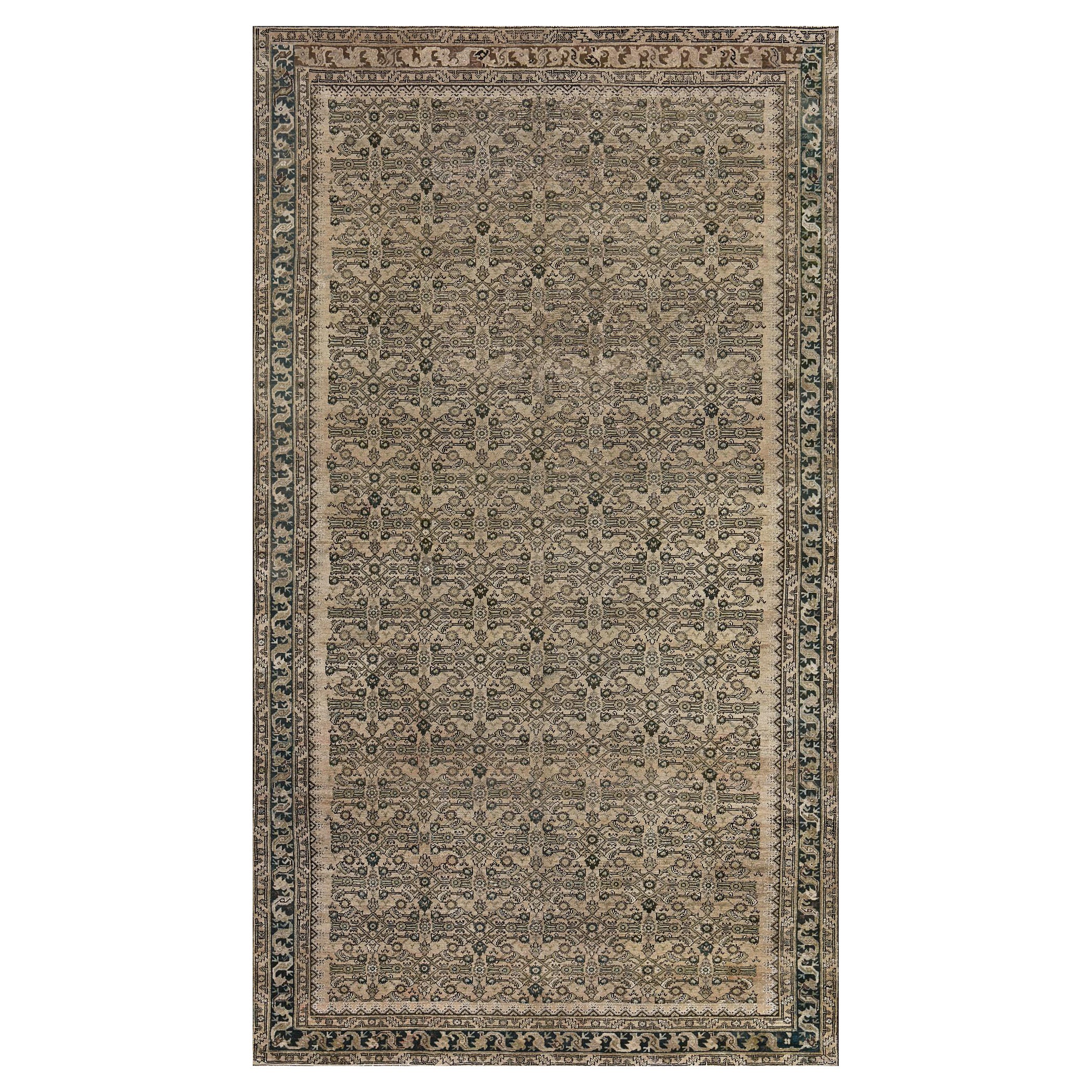 Tapis persan Malayer noué à la main, de style ancien, vers 1910
