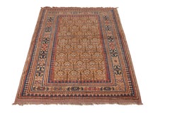 Hand-Knotted Antique Hamadan Rug All Over Geometric Pattern by Rug & Kilim