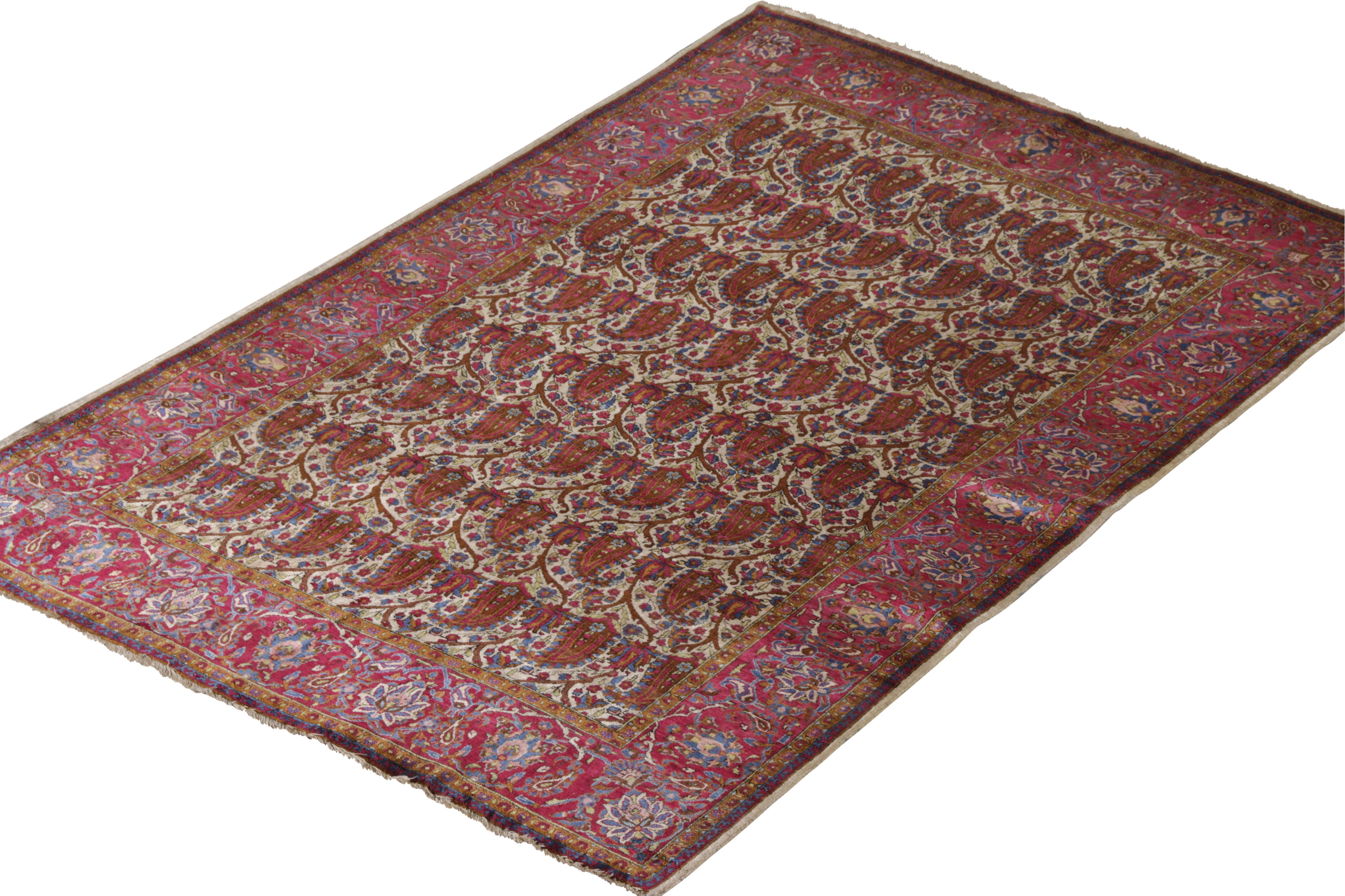 red paisley rug
