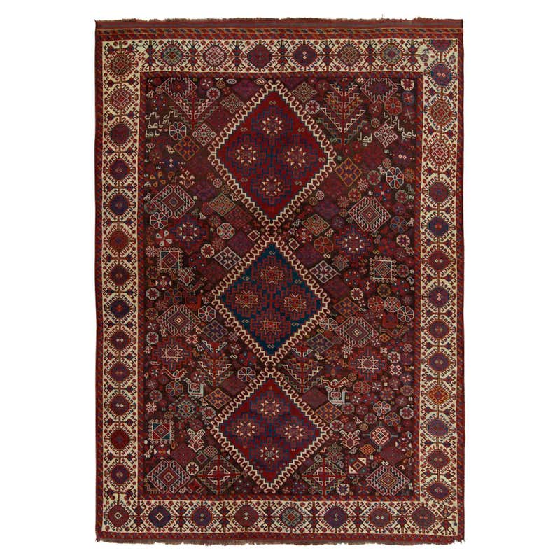 Tapis d'Orient vintage chic persan turquoise aspect usé Tapis d'Orient vintage chic persan turquoise aspect usé