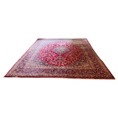 Hand-Knotted Antique Persian Rug