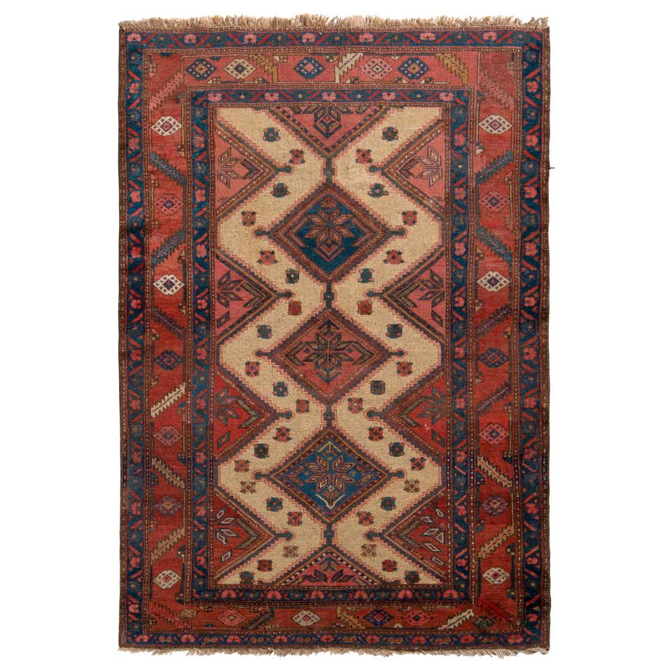 Overdye Persian Contemporary Patchwork Rug in Various Colors and ...