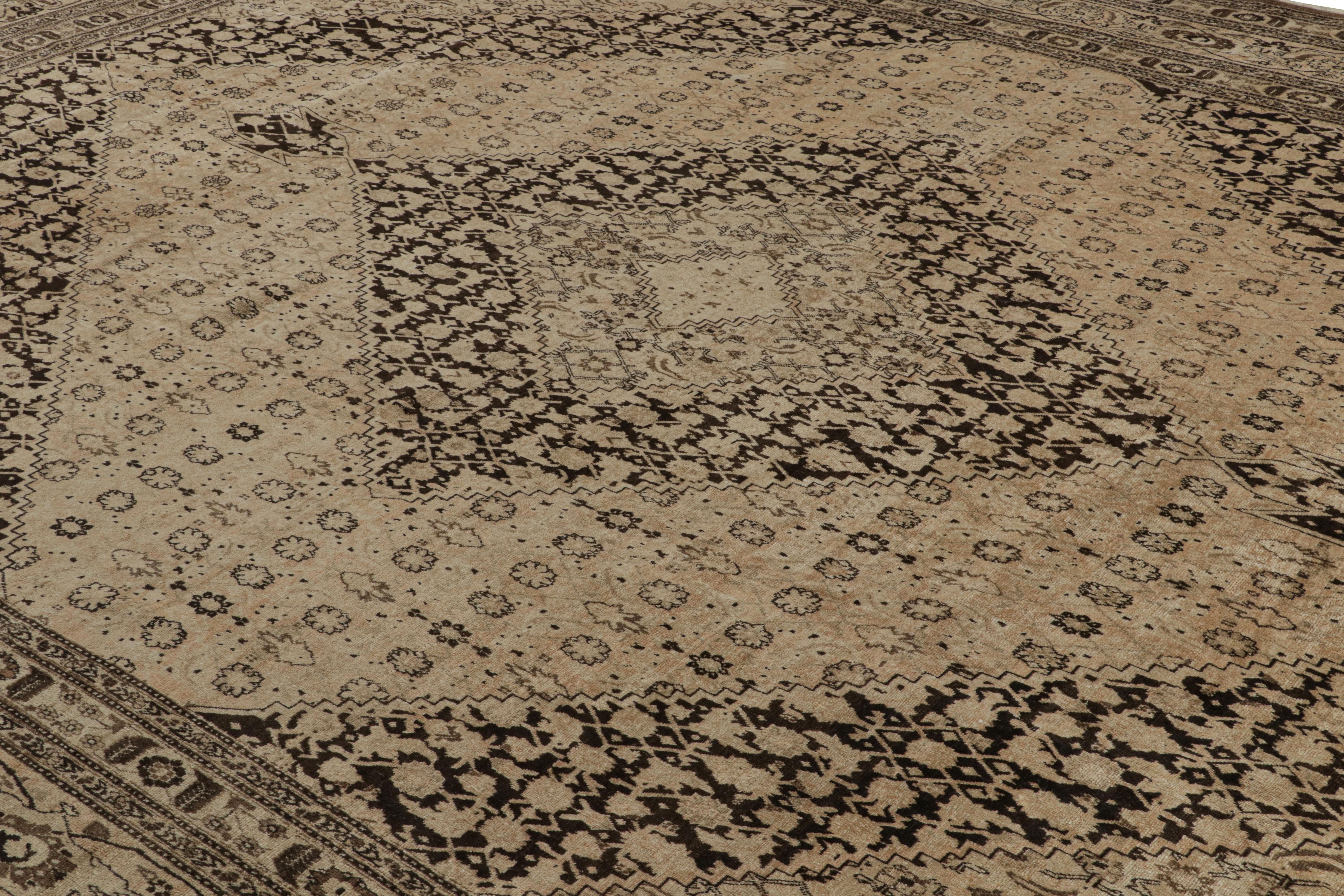 Oversized Antique Hadji Jallili Persian Tabriz Rug, from Rug & Kilim In Good Condition For Sale In Long Island City, NY