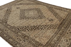 Oversized Antique Hadji Jallili Persian Tabriz Rug, from Rug & Kilim