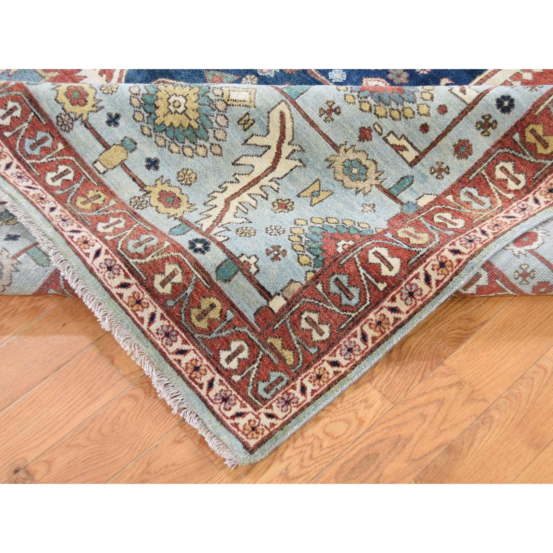 Hand Knotted Antiqued Bakshaish Re-Creation Pure Wool Oriental Rug 1