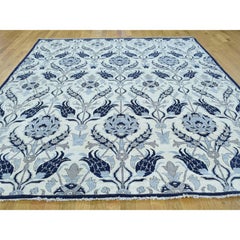 Hand Knotted Arts & Crafts William Morris Design Oriental Rug