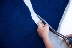 Tapis noué à la main 140, Florian Pretet et Lisa Mukhia Pretet