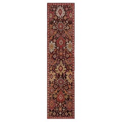 Antique Hand-knotted Early 20th Century Floral Karabagh Runner